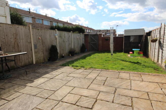 Rear garden