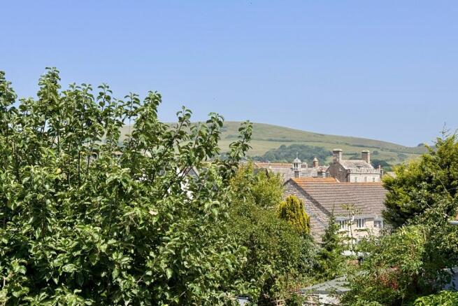 View of the Purbeck Hills