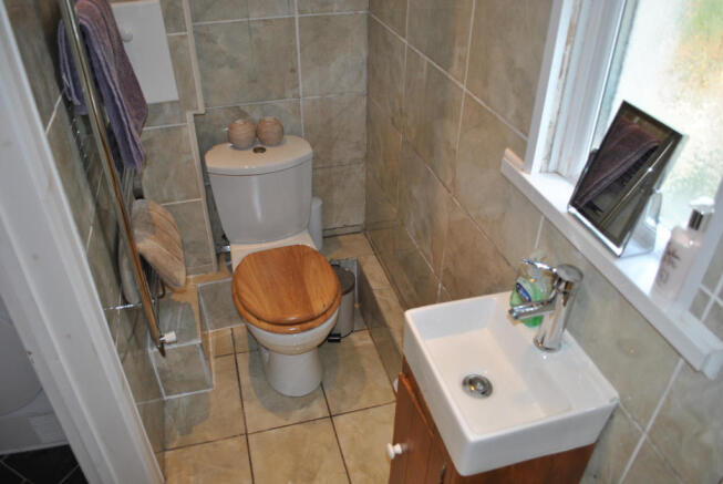Downstairs shower room