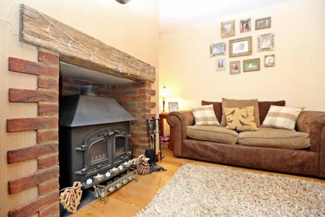 Feature fireplace