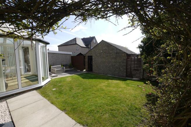 Rear garden