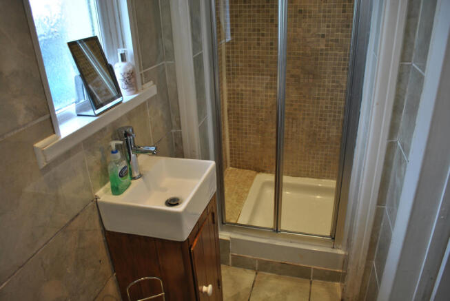 Downstairs shower room