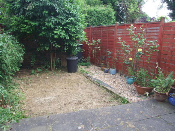 Rear garden