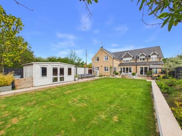 Rear garden