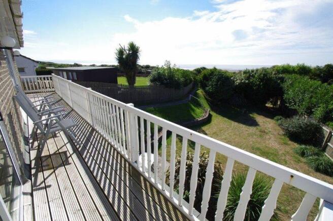 Balcony & view