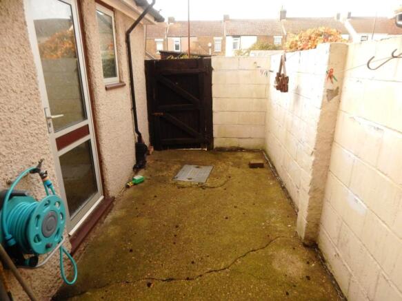 Enclosed yard
