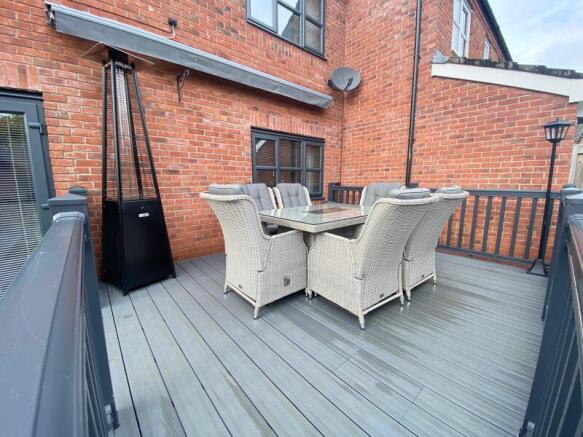 Quality Decking/Seating Area
