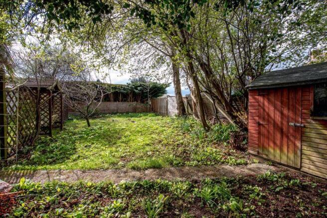 Rear garden