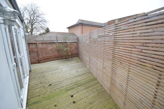Rear garden