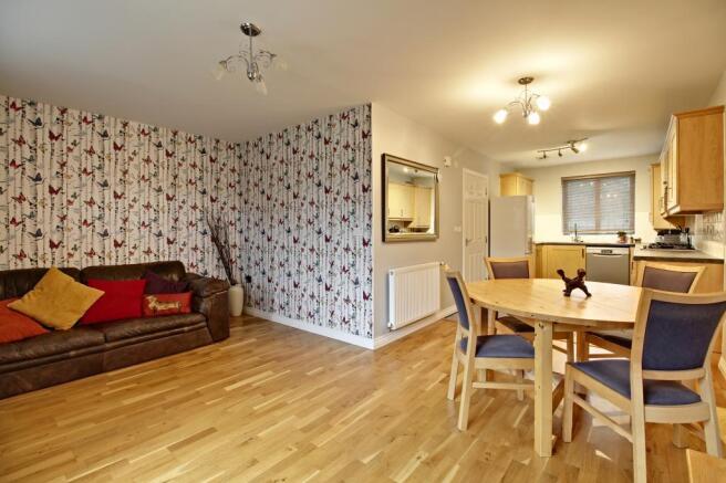 Family Room through to Kitchen Diner