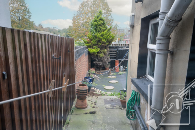Rear garden
