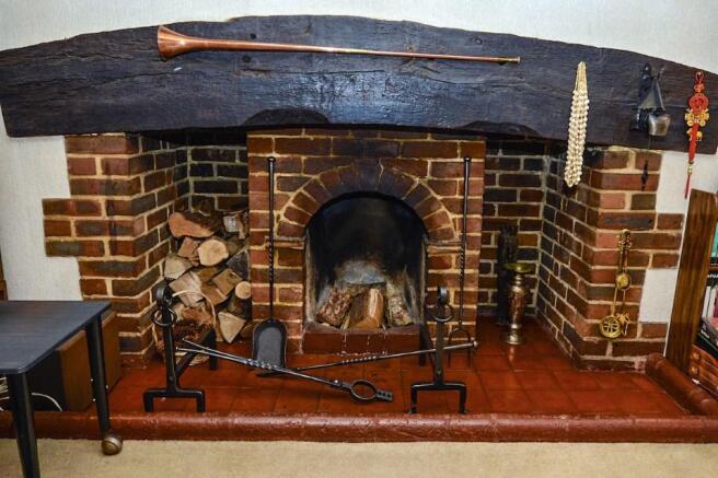 Feature fireplace