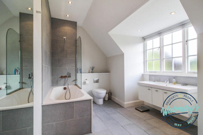 Second floor bathroom