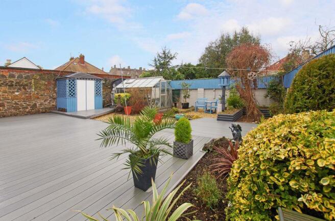 Rear garden