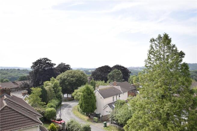View over the Avon Gorge and towards the Severn and Wales in the distance