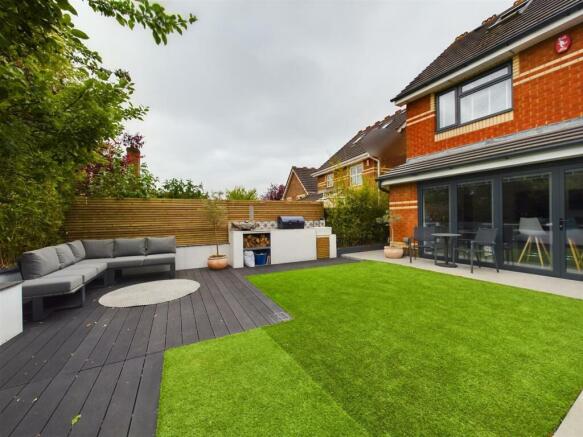 Rear garden