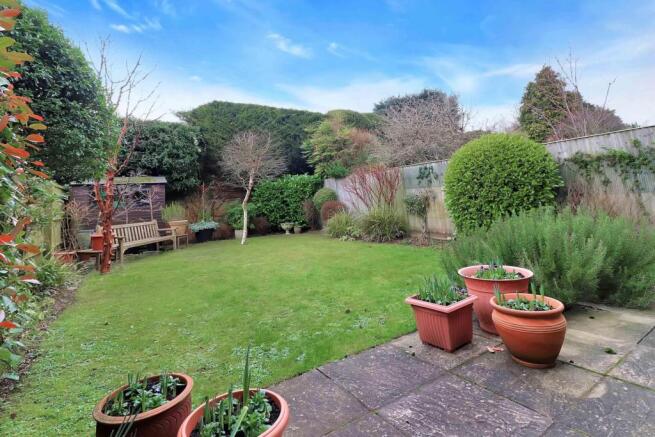 Rear garden
