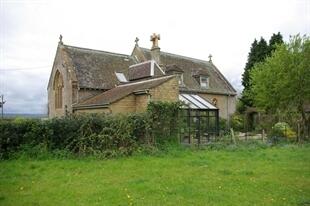 Rear of property