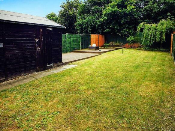 Rear garden