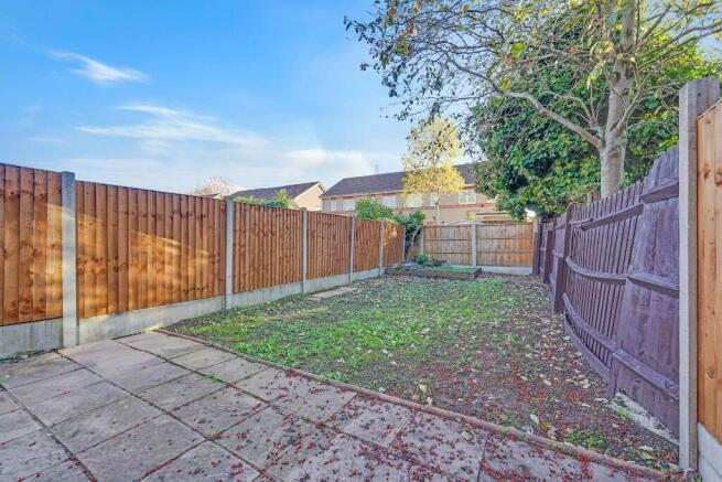 Private rear garden 