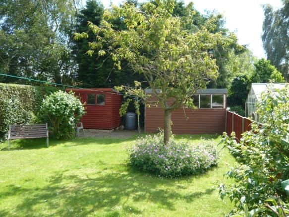 Rear garden
