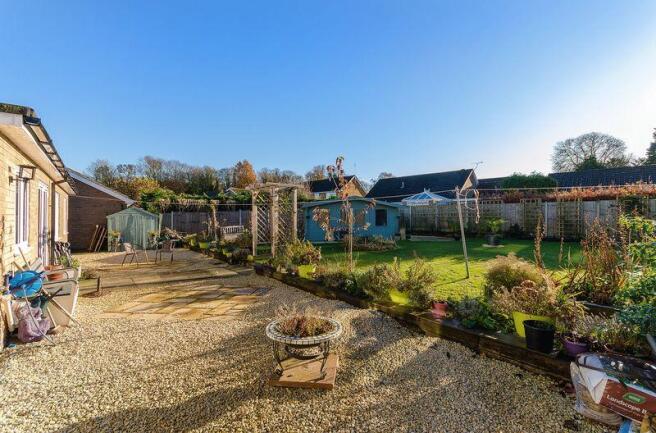 Rear garden