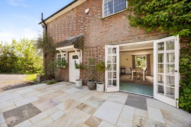 Rear patio