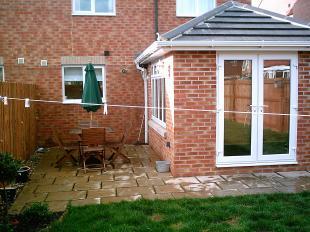 Rear garden
