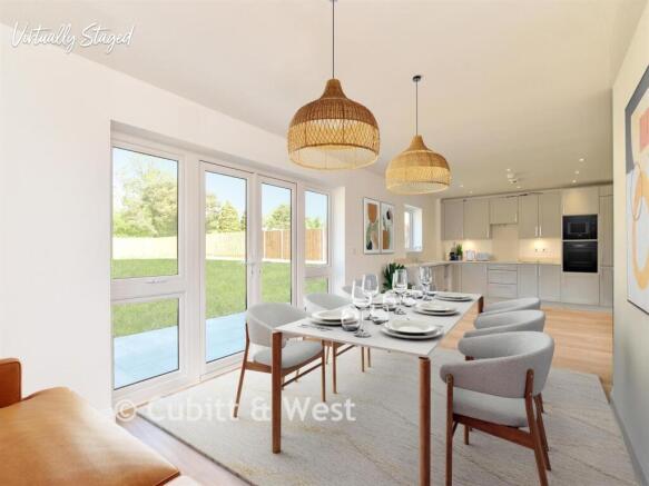 Kitchen/Diner Staged