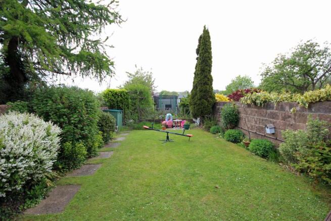 Rear garden