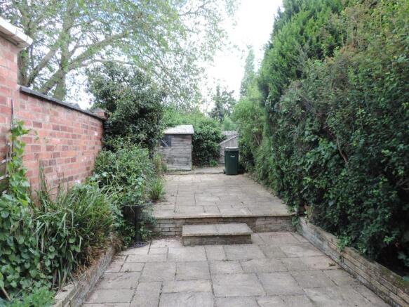 Rear garden
