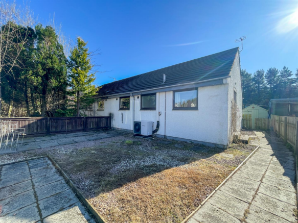 Rear Garden & Driveway
