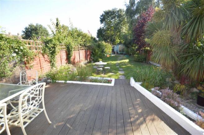 Rear garden