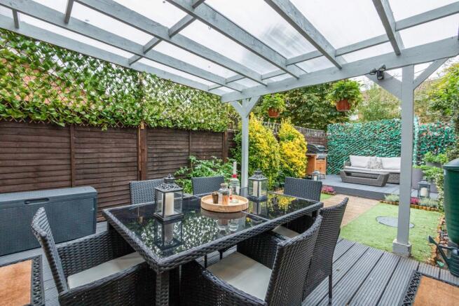 Covered Dining Area