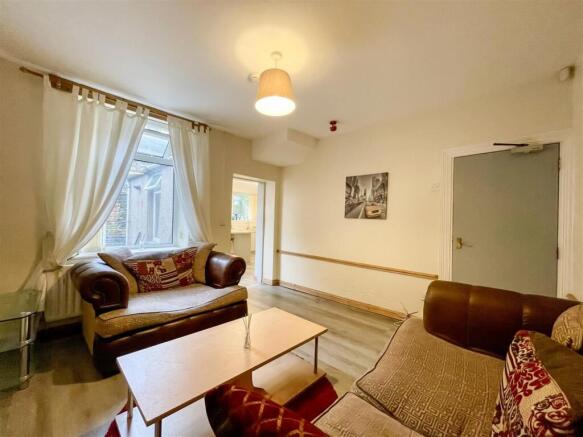 Bright lounge area with comfortable seating...