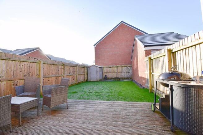 Rear garden