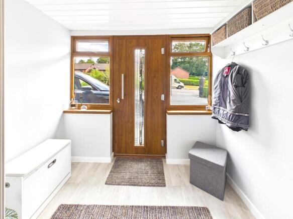 enclosed front porch