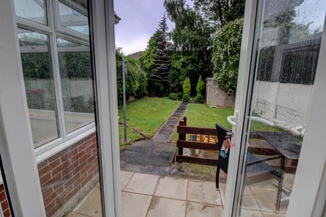 Rear garden