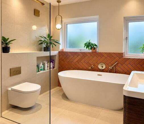 Bathroom angle 1