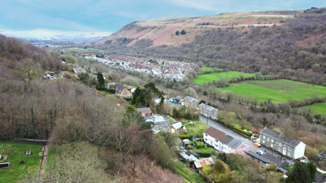 Aerial of The Valley.
