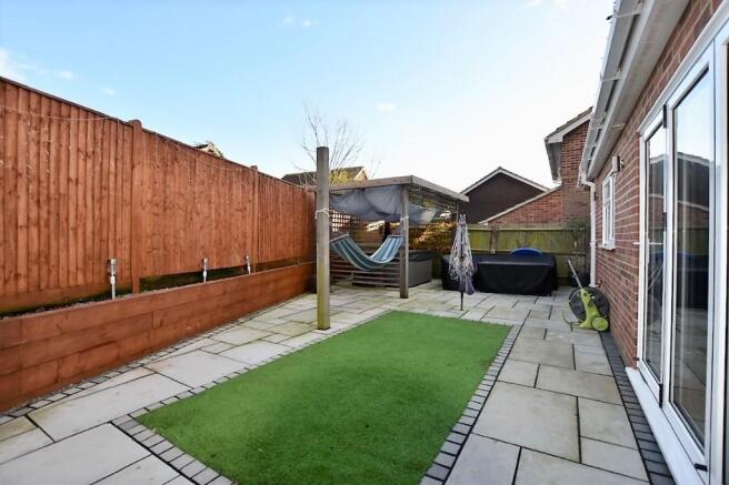 Rear garden