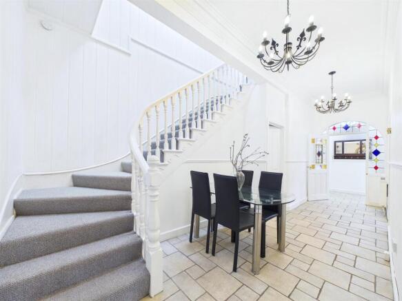 Stairs and hall