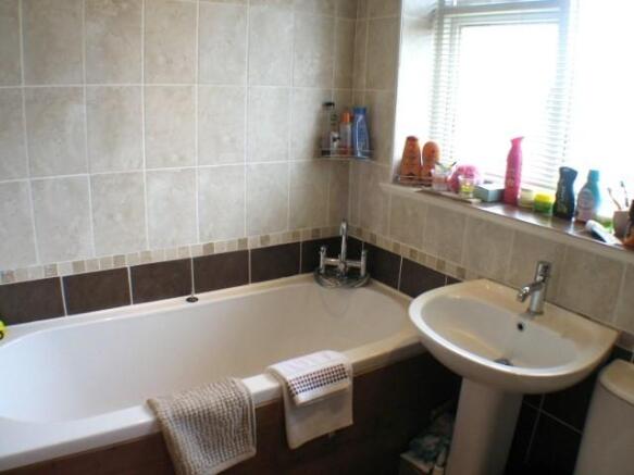Upstairs bathroom