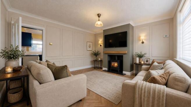 Yew Tree Avenue Living Room Potential