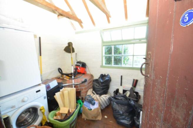 Outside workshop/store
