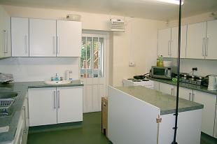 Tea room kitchen