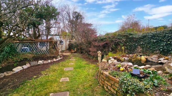 Rear garden