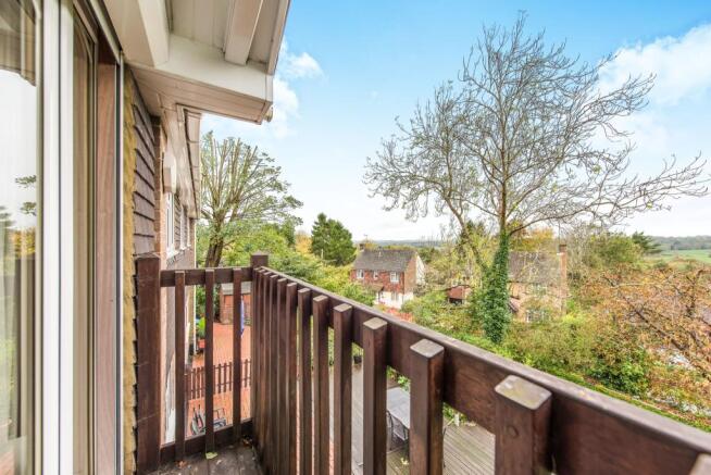 Balcony from master