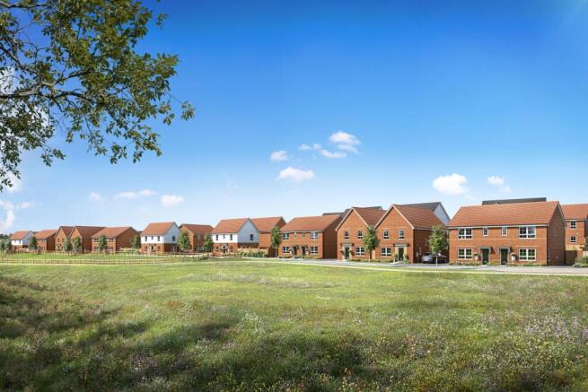 Kingfisher Park Street Scene - Plot 62-121