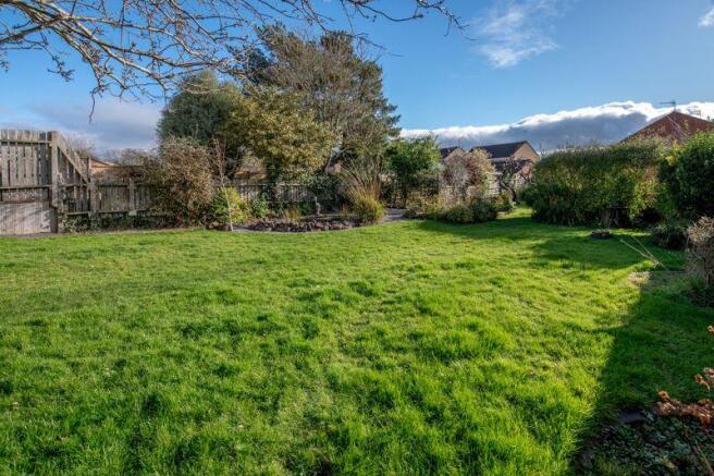 Rear garden
